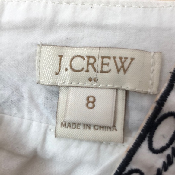 J crew floral and white blouse - Picture 3 of 3